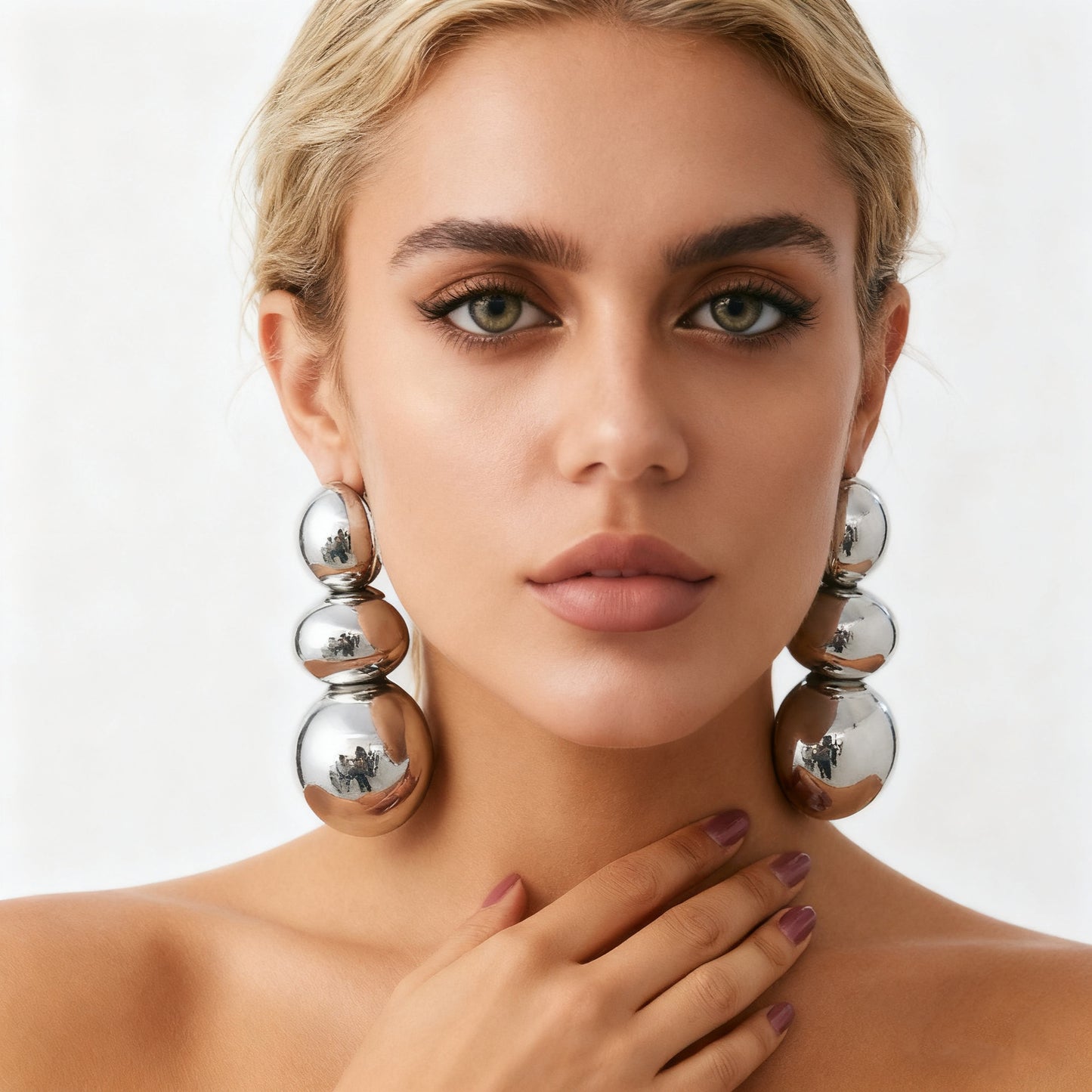 Chunky Colorful Earrings