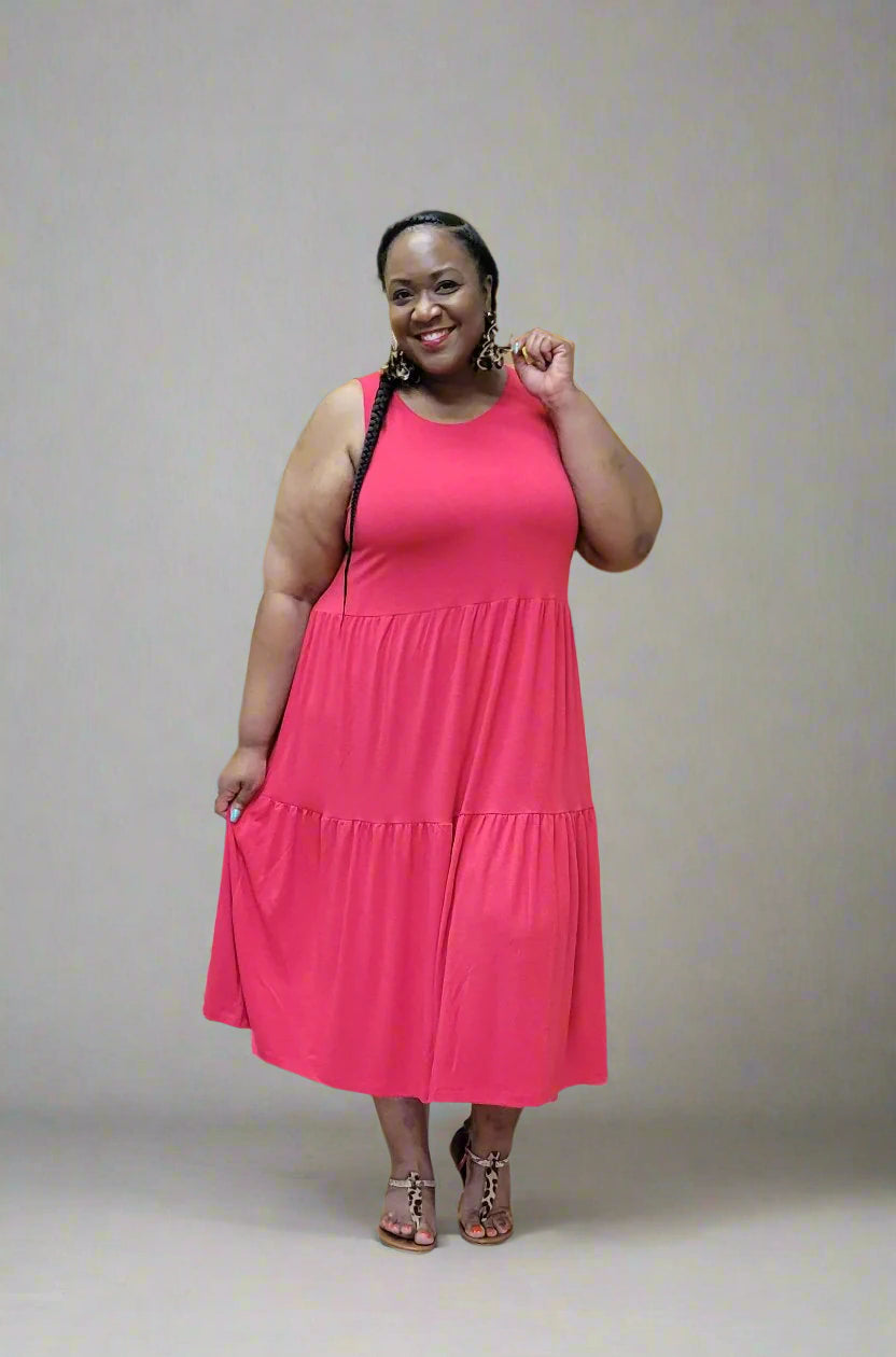 Tiered Maxi Dress