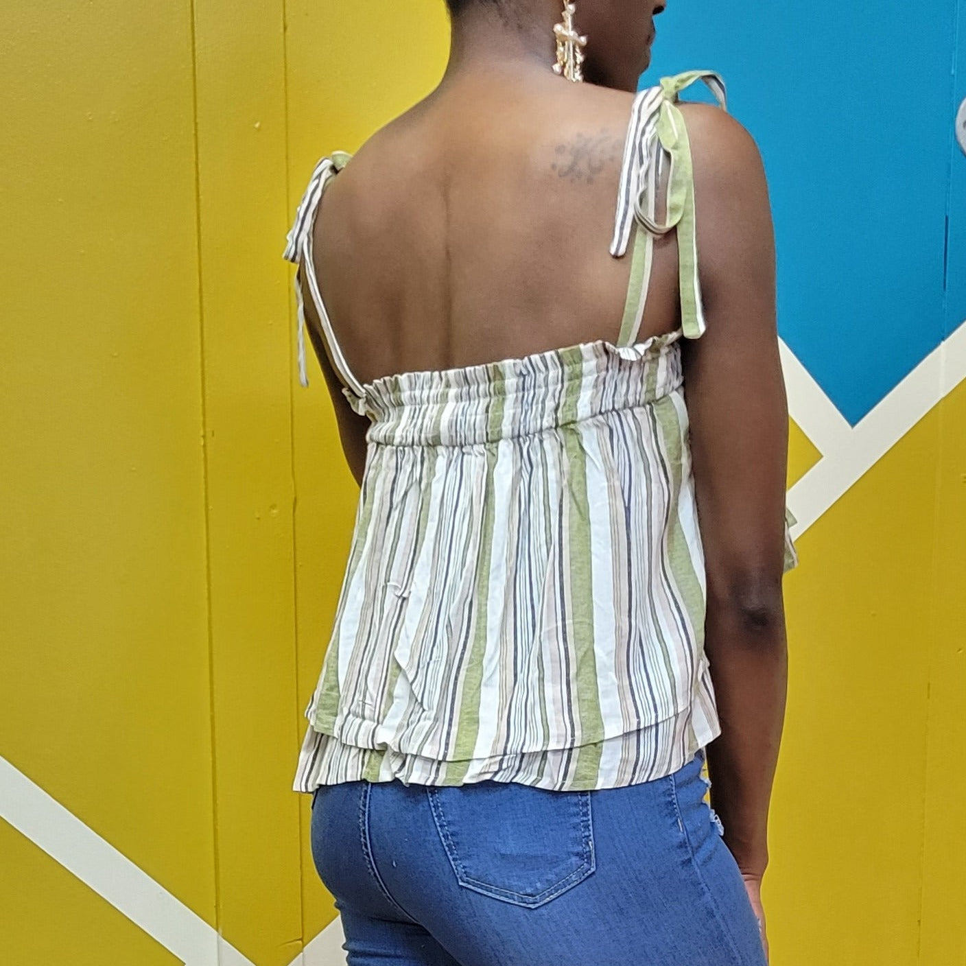 Multi Stripe Tank Top
