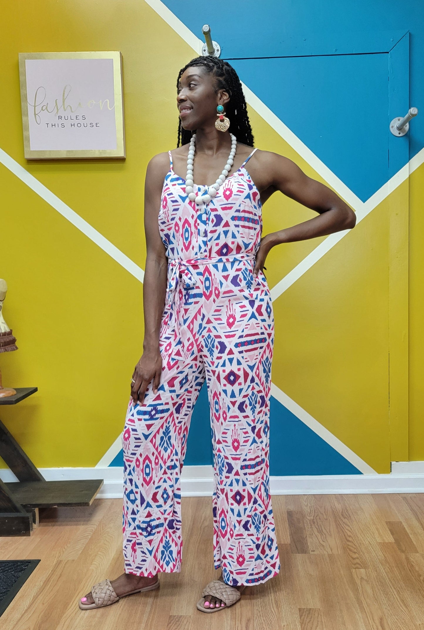 Printed Jumpsuit