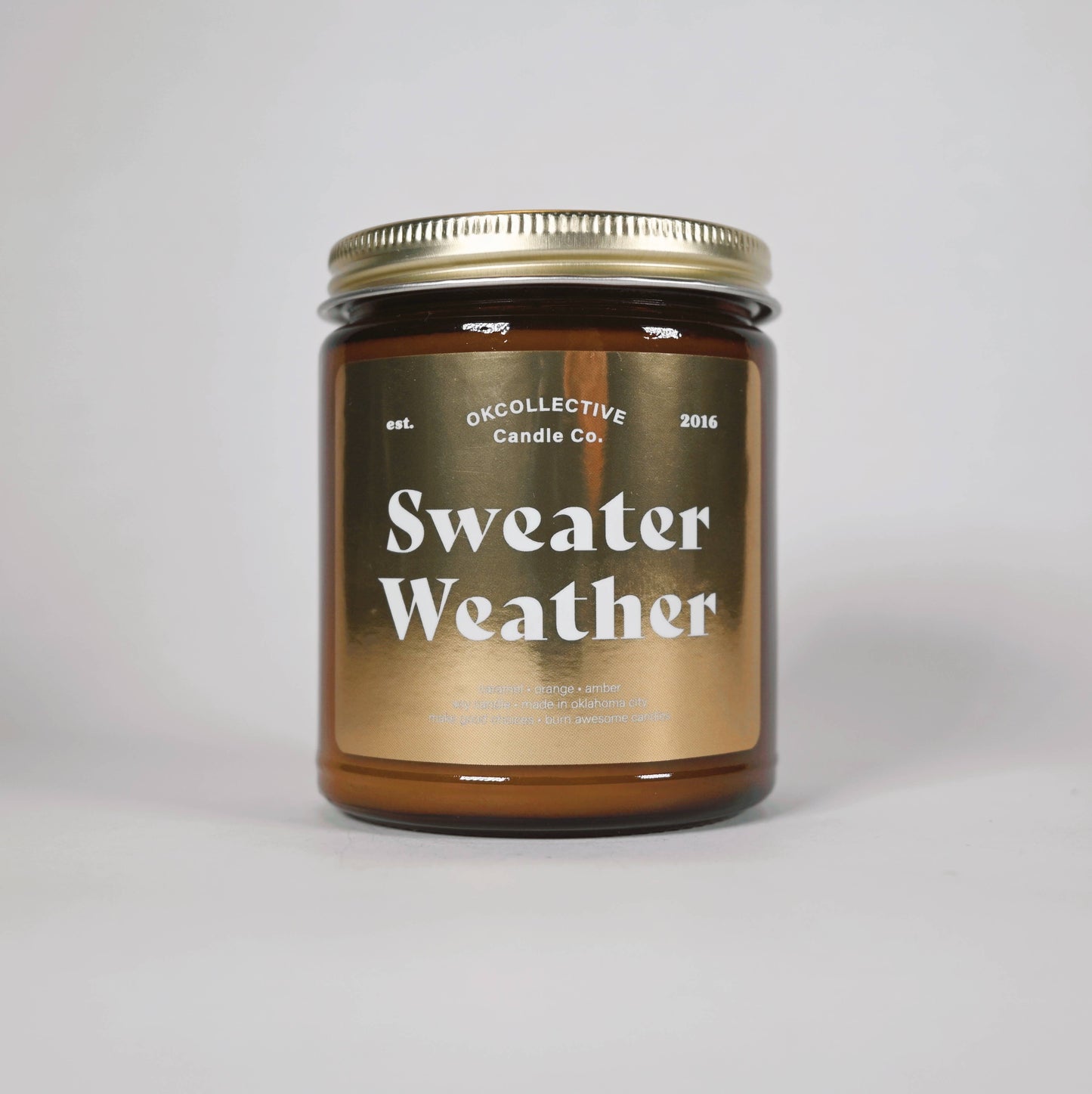 Sweater Weather Holiday 8oz Soy Candle