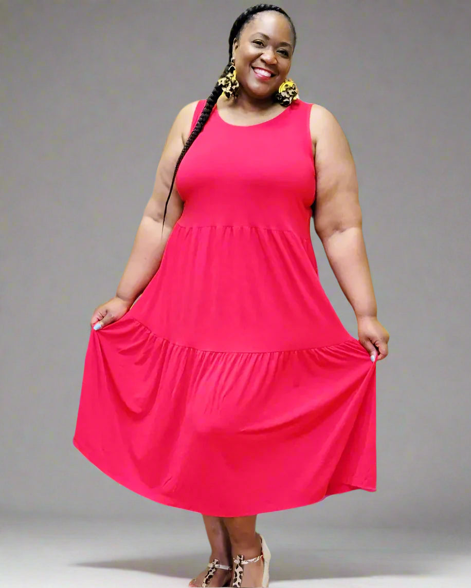 Tiered Maxi Dress