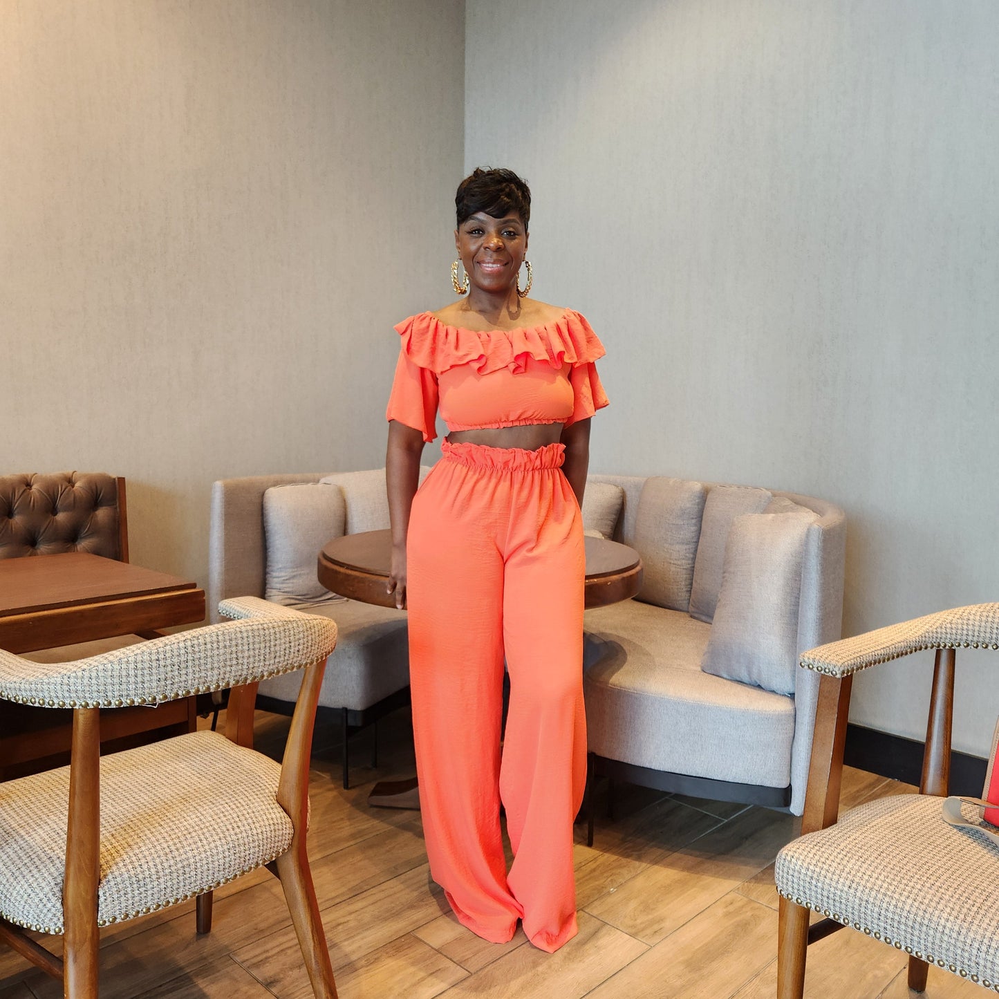 Ruffle 2 piece Set