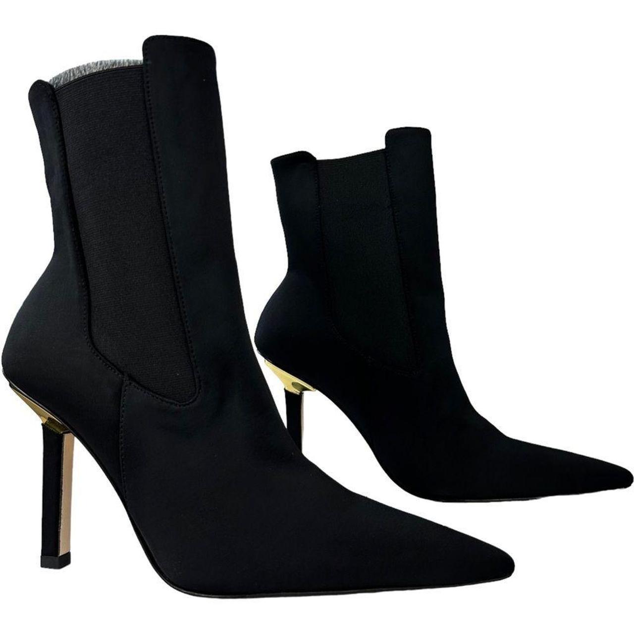 Good American - High Kickstand Boots - Neoprene Black