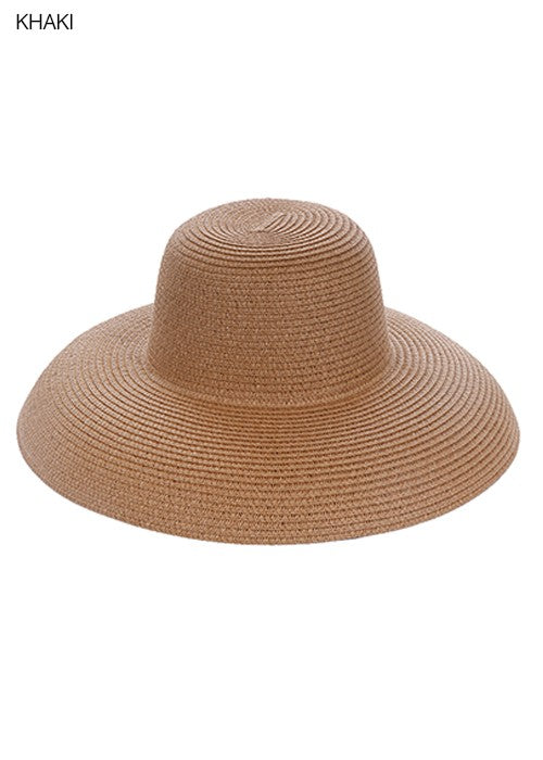 Bowler Style Straw Hat