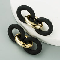 Colorful Link Earrings