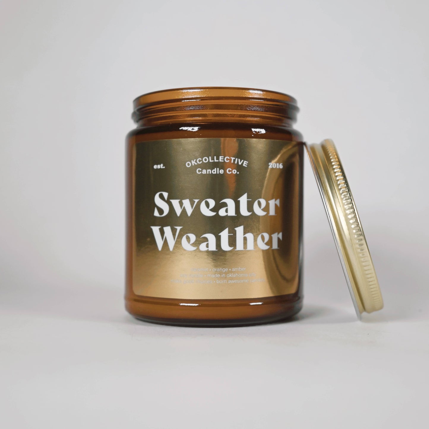 Sweater Weather Holiday 8oz Soy Candle