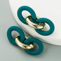 Colorful Link Earrings