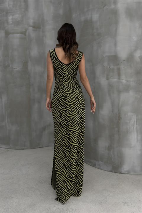 Zebra Pattern Dress