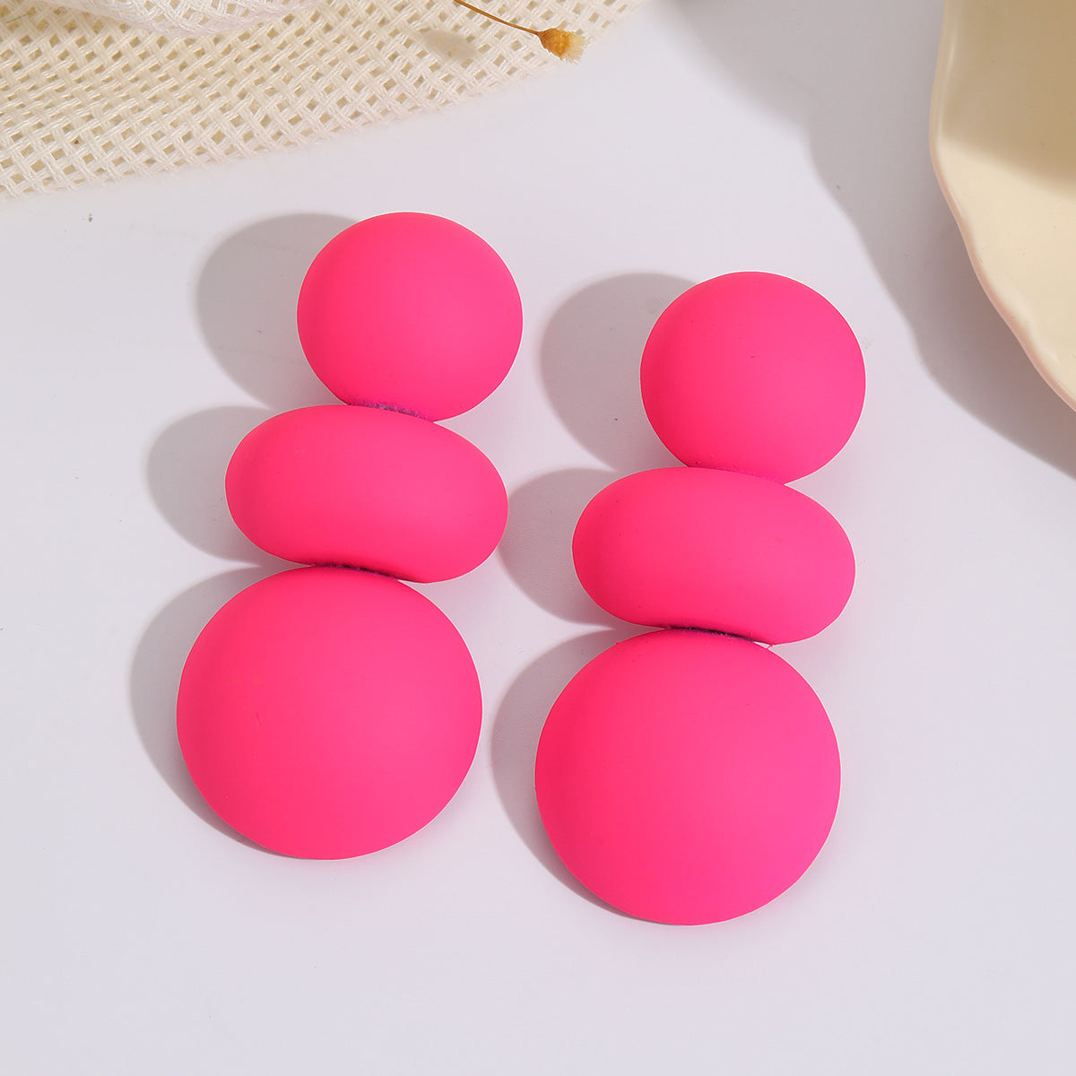 Chunky Colorful Earrings