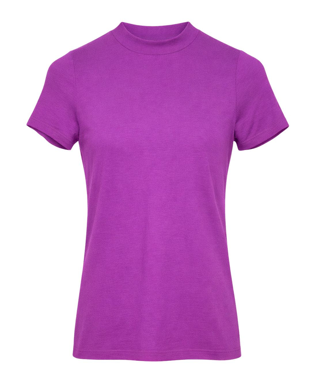 Mock Neck Ribbed Top