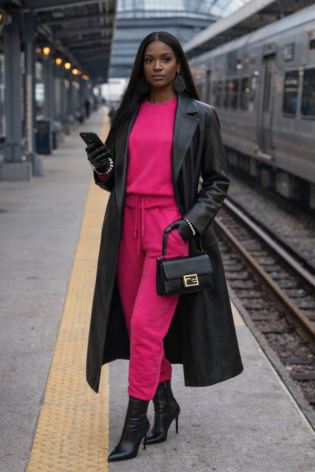 Oversized Sweatpants Set