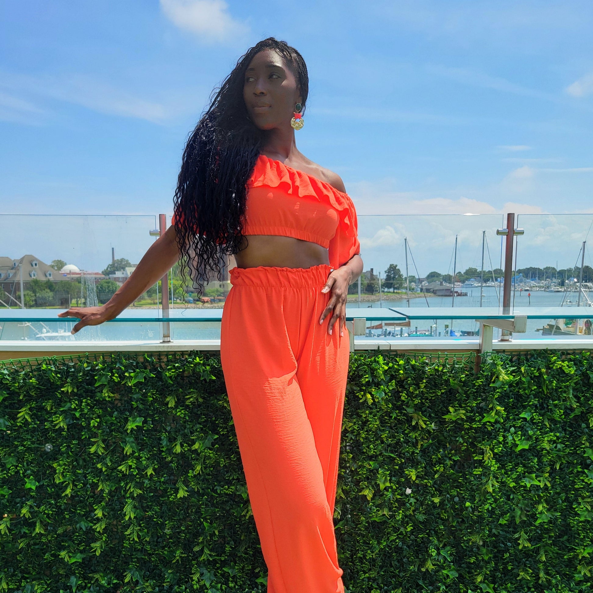 Ruffle 2 piece Set