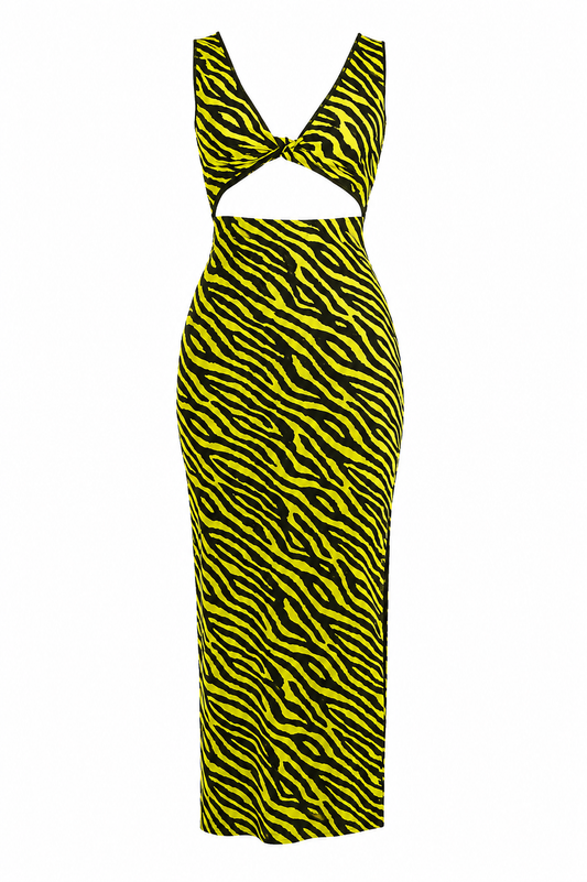 Zebra Print Dress
