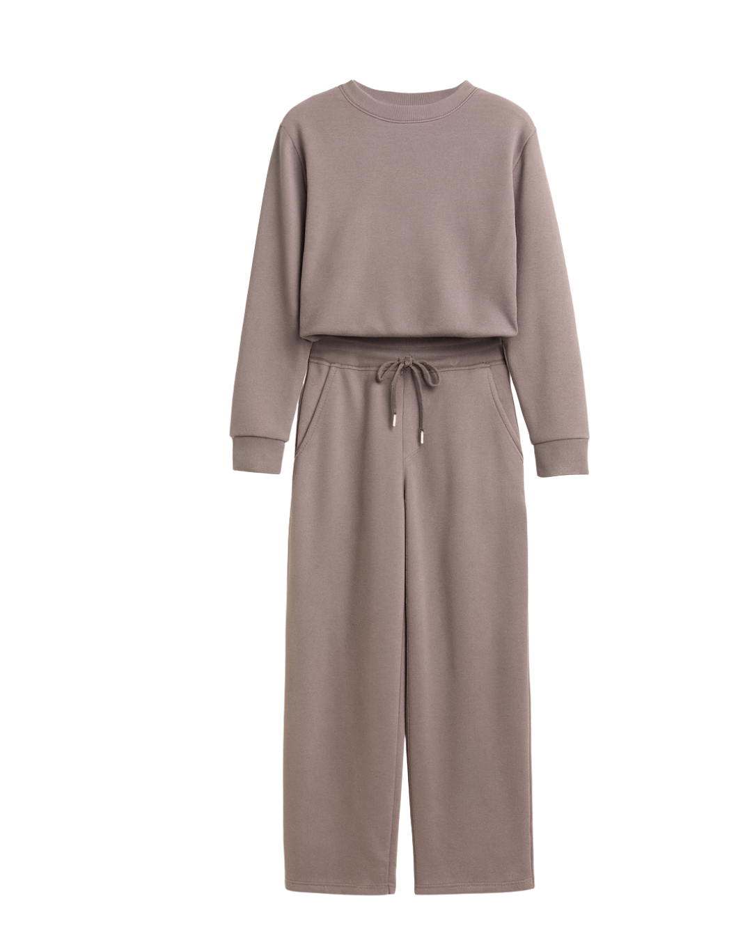 Straight Leg Jogger Sweatsuit Set