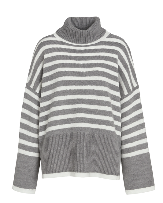 Striped Knit Sweater