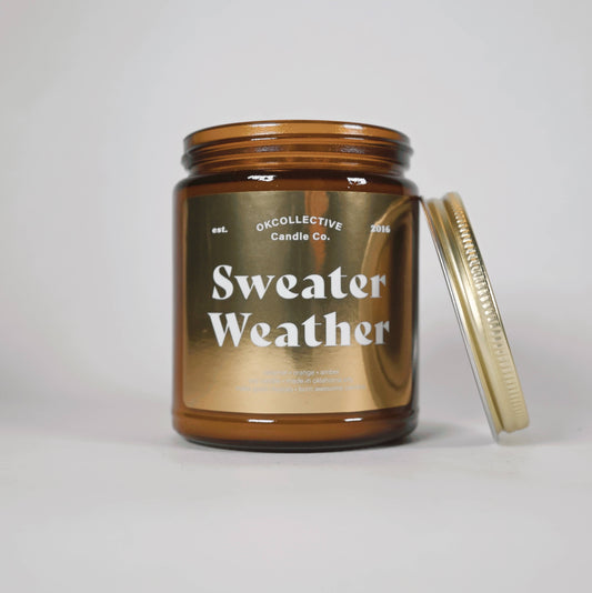Sweater Weather Holiday 8oz Soy Candle