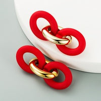 Colorful Link Earrings