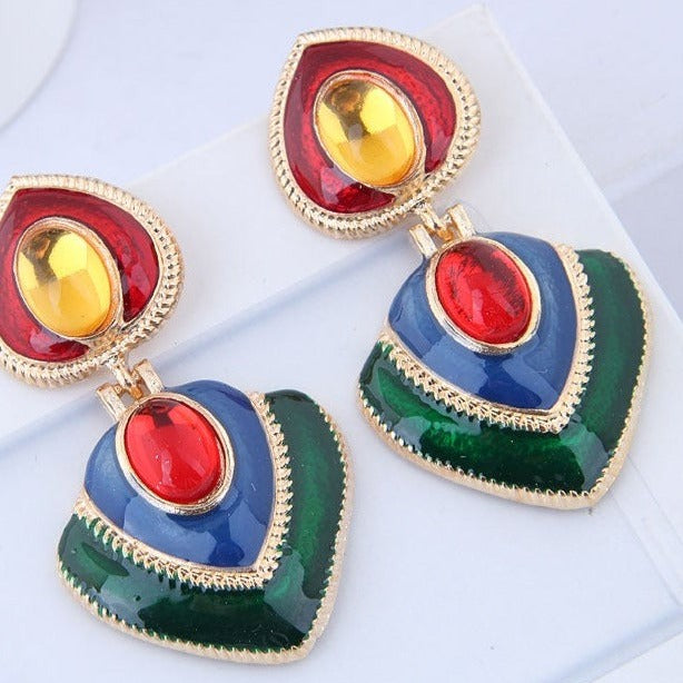  jeweled earrings